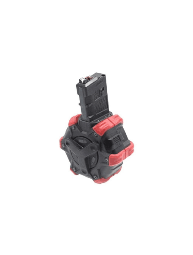 Armorer Works Gas Drum magazine for AR / M4 / M16 GBB Rifles - HPA Tapped