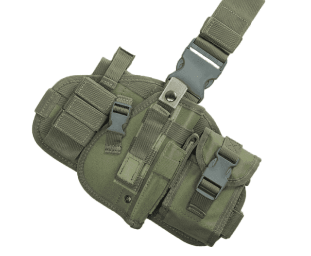 Nuprol Drop Leg Holster Right Side - Green