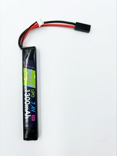 Rebel 1300mAh Lipo 7.4V 20c Stick - Mini Tamiya