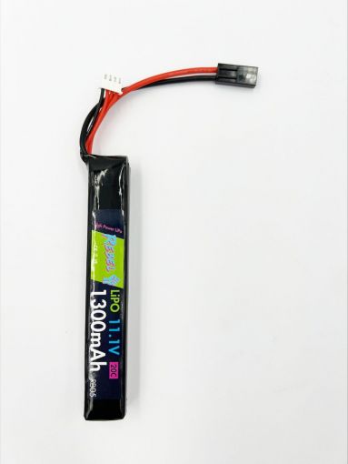 Rebel 1300MAH LIPO 11.1v 20c Stick - Mini Tamiya